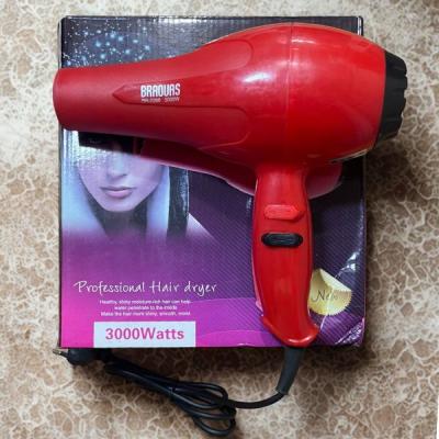 BRAOUAS BR-2288 Hair Dryer - 3000W Power, Hot & Cold এ সেলুন লুক!