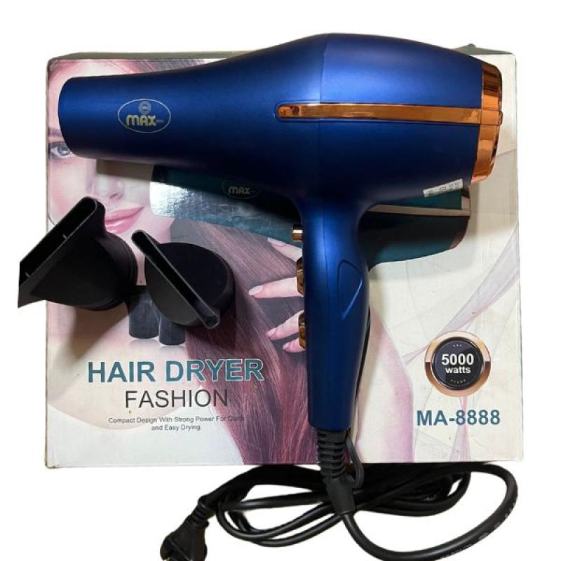 MAX MA-8888 Hair Dryer - প্রফেশনাল সেলুন স্টাইল এখন আপনার ঘরে!